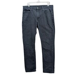 Levi's 511 Selvedge Slim Fit Dark Wash Jeans Men's W36 L32 Cotton Blend Denim